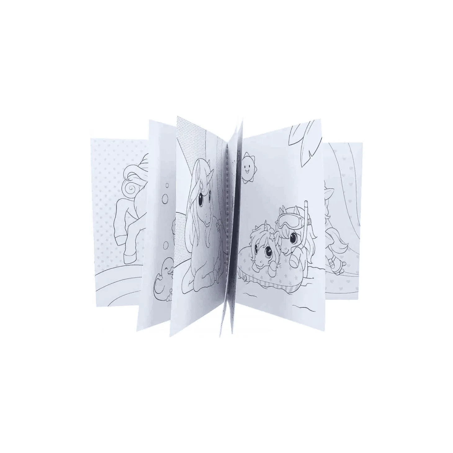 Ylvi libro de colorear con unicornio y lentejuelas